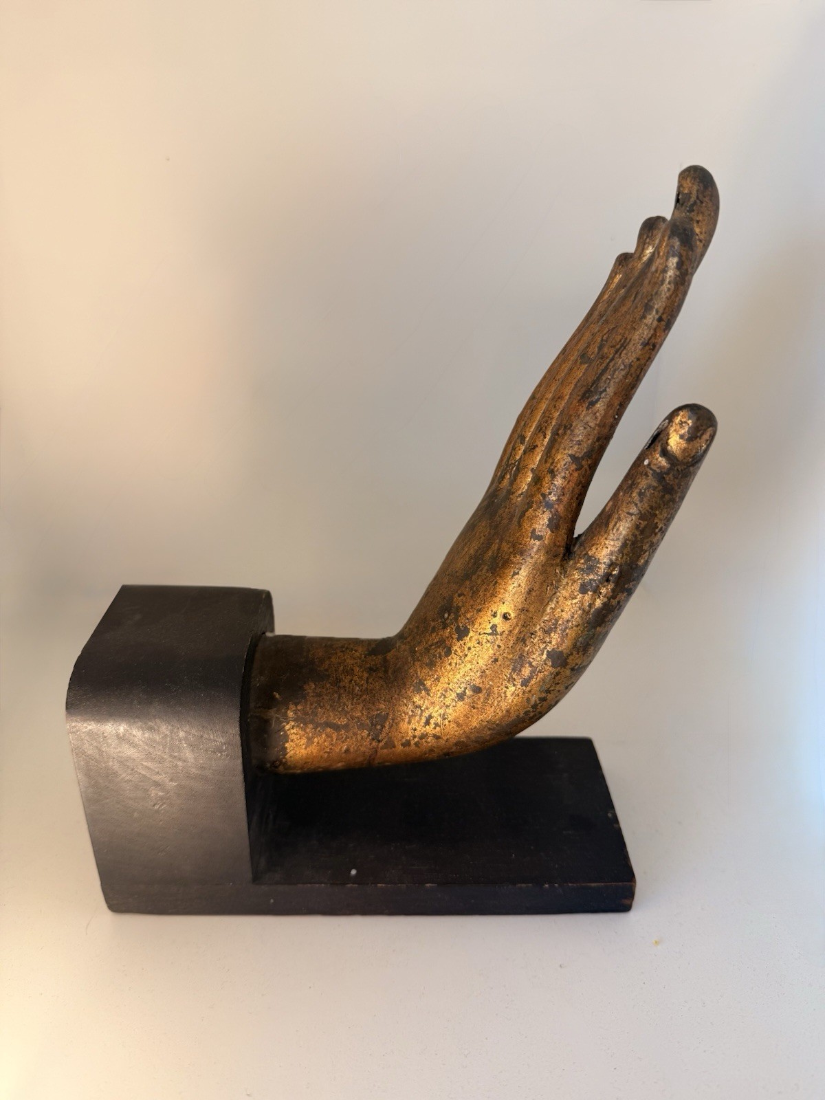 Antique Thai Hand Buddha Sculpture 