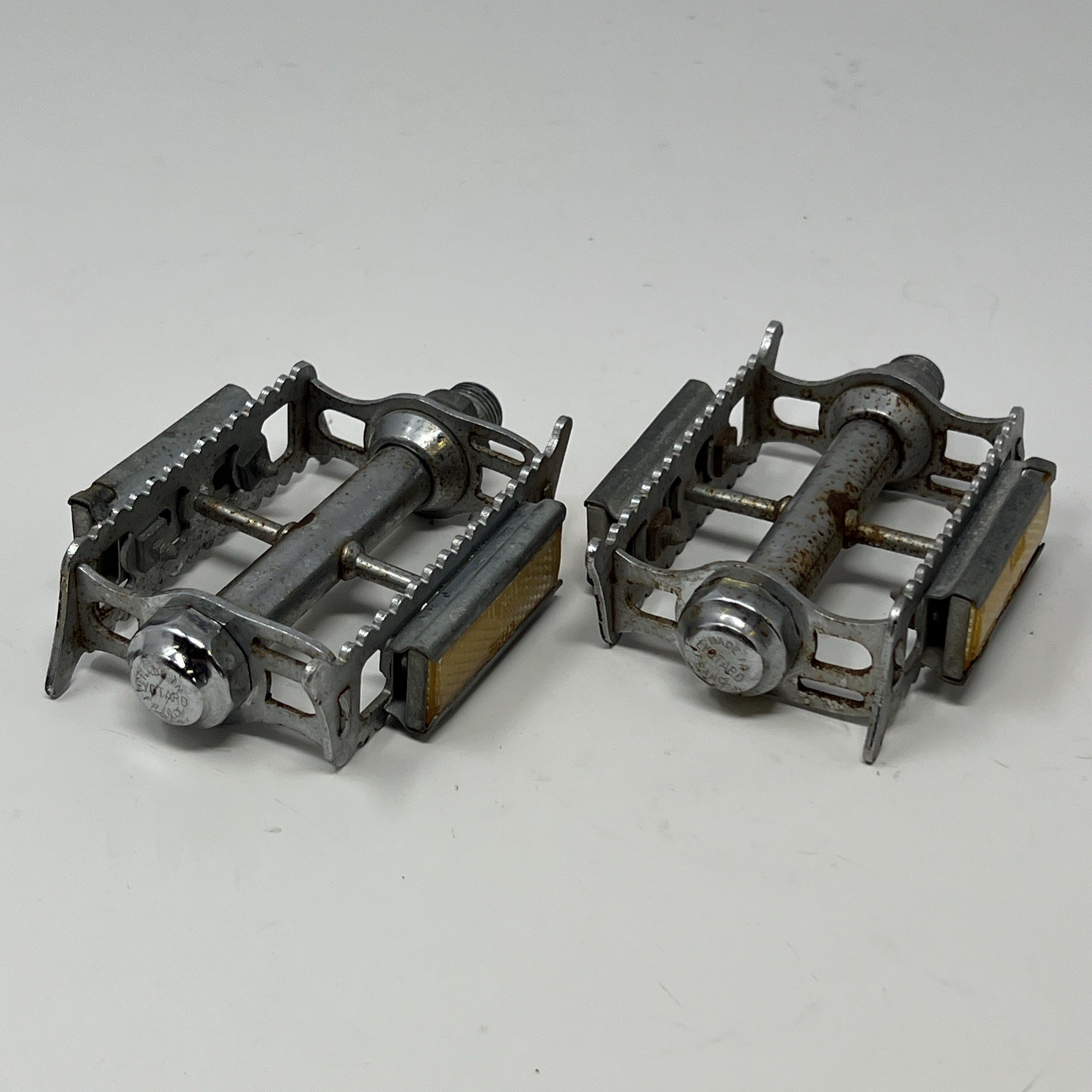 Lyotard 36 Vintage Steel Quill Pedals 9/16\