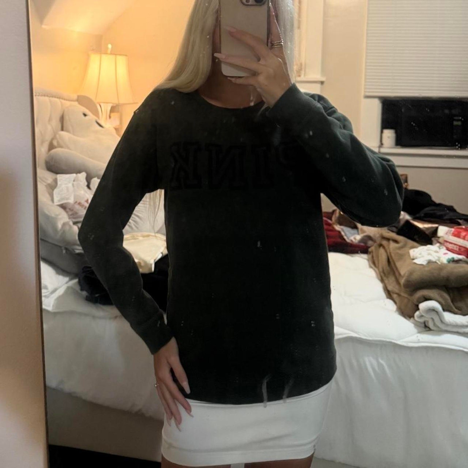 Dark green victorias secret