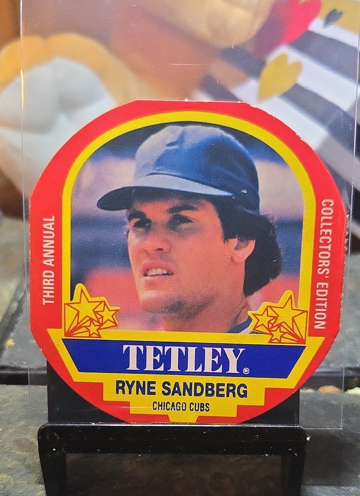 1990 Msa Tea Discs - Ryne Sandberg #12 Tetley 1990 Msa Tea Discs - Ryne Sandberg #12 Tetley