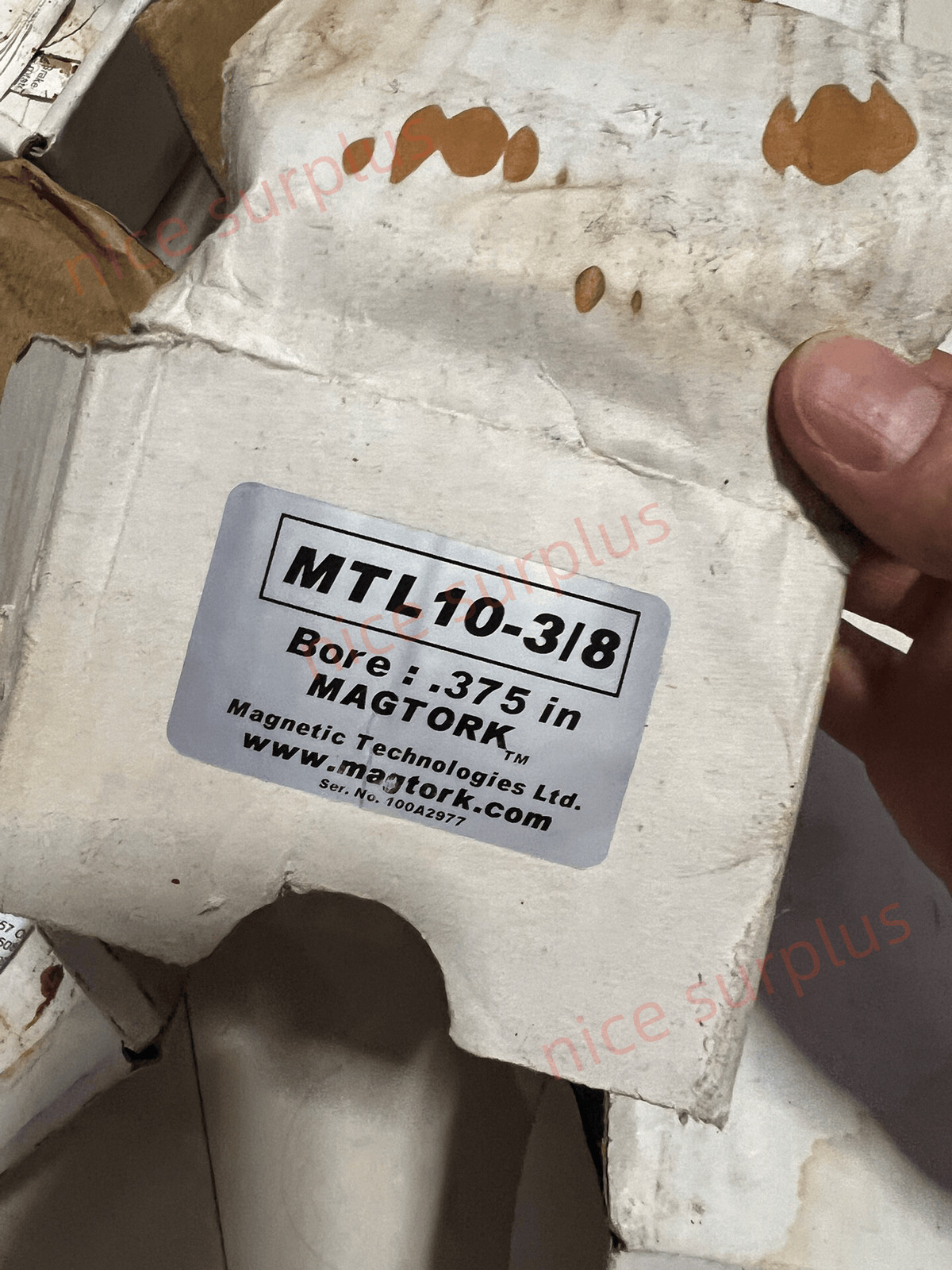 MAGTORK Magnet Brake MTL10-3/8