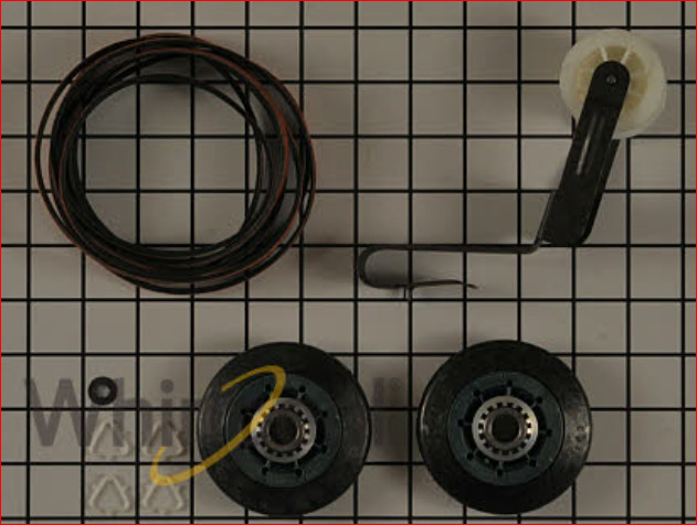 New Genuine OEM Whirlpool Dryer Drum Roller Kit 4392065