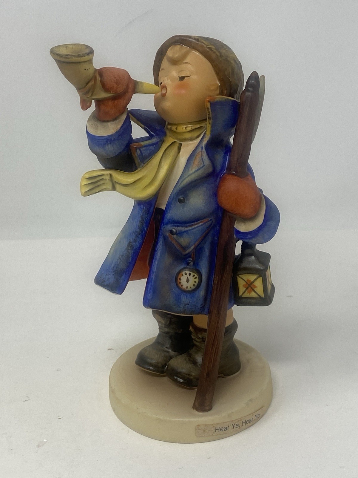 Vintage Goebel Hummel Here Ye #15 Figurine W Germany TMK4 Boy Night Watchman Vintage Goebel Hummel Here Ye #15 Figurine W Germany TMK4 Boy Night Watchman