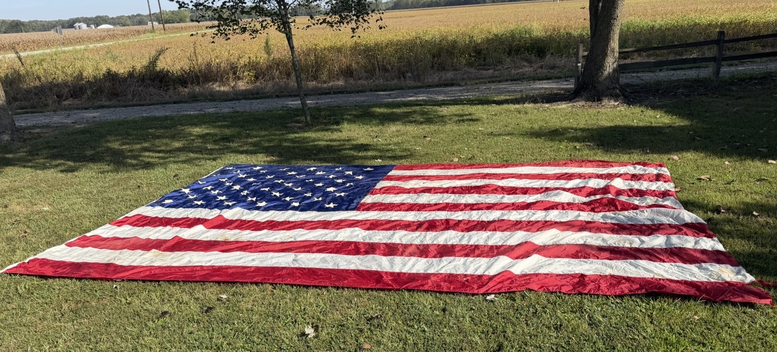 Huge American Flag 17’ X 11’USA Stars Stripes Outdoor Banner Flag Trump (Read) Huge American Flag 17’ X 11’USA Stars Stripes Outdoor Banner Flag Trump (Read)