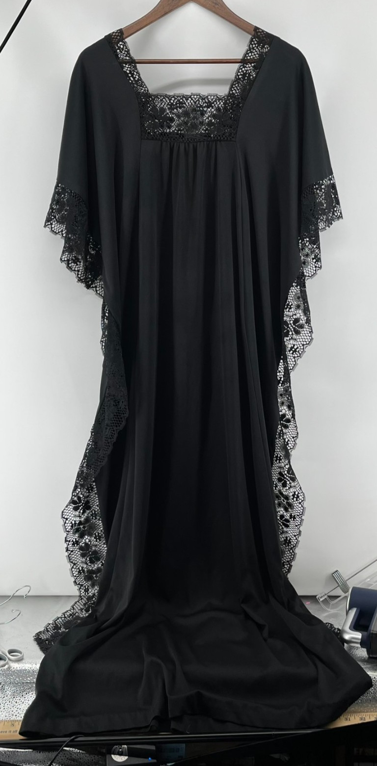 Vtg Shelly\'s Tall Girls Dress One Size Styled in California 70s Kaftan Maxi Boho Vtg Shelly\'s Tall Girls Dress One Size Styled in California 70s Kaftan Maxi Boho