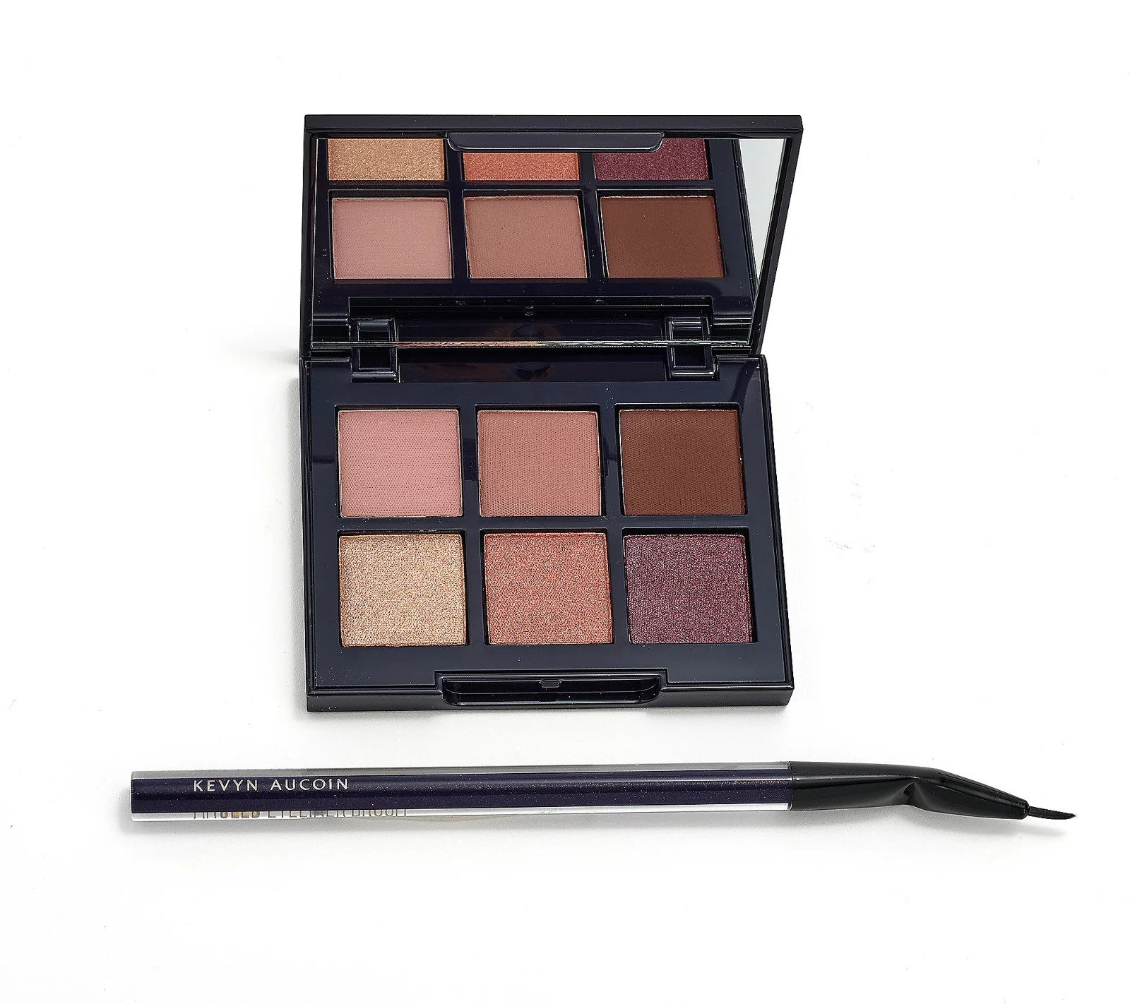 Kevyn Aucoin Contour Eye Shadow Palette & Angled Brush Kevyn Aucoin Contour Eye Shadow Palette & Angled Brush