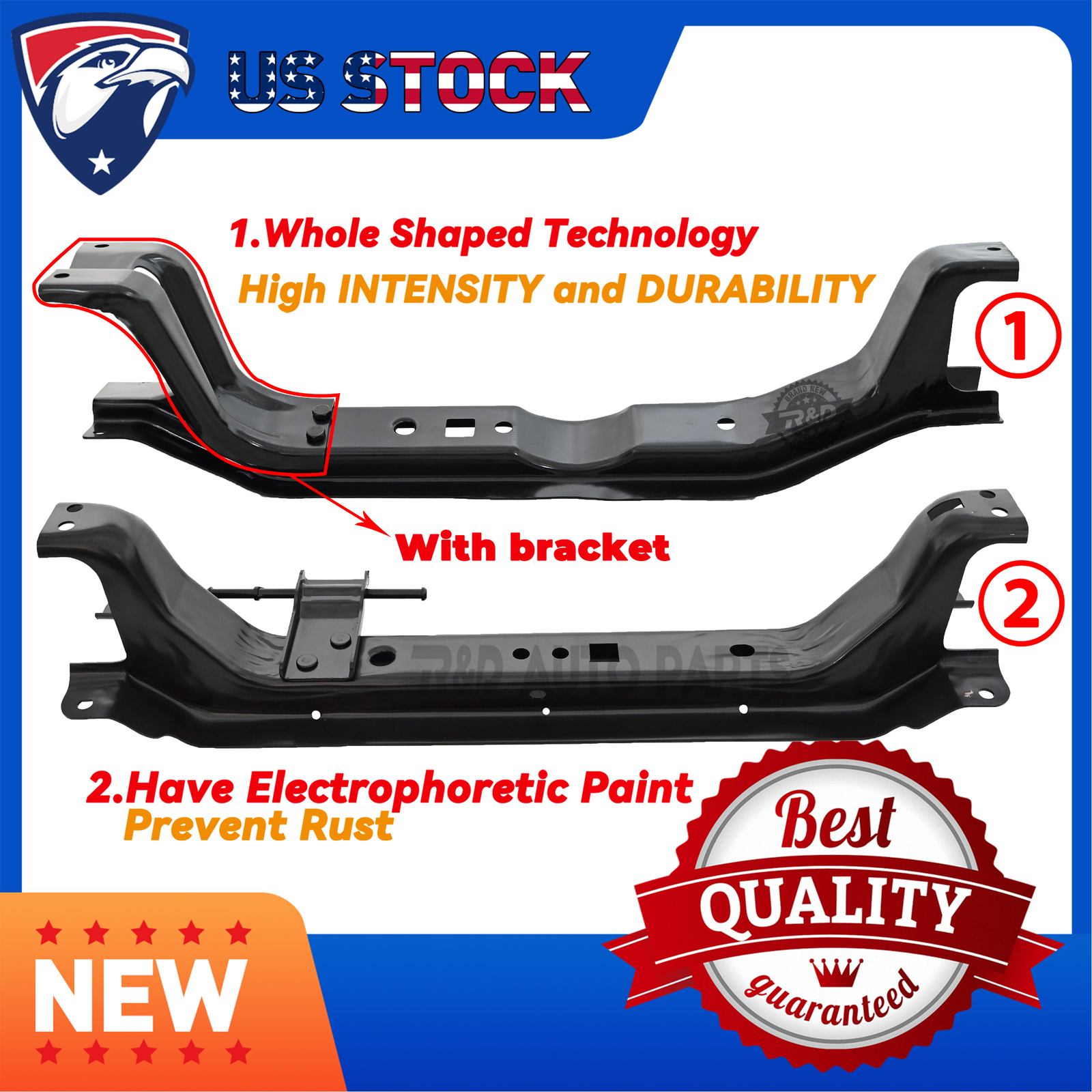 Brand New Gas Tank Front Subframe Crossmember For 98-06 Ford Ranger Front&Back 