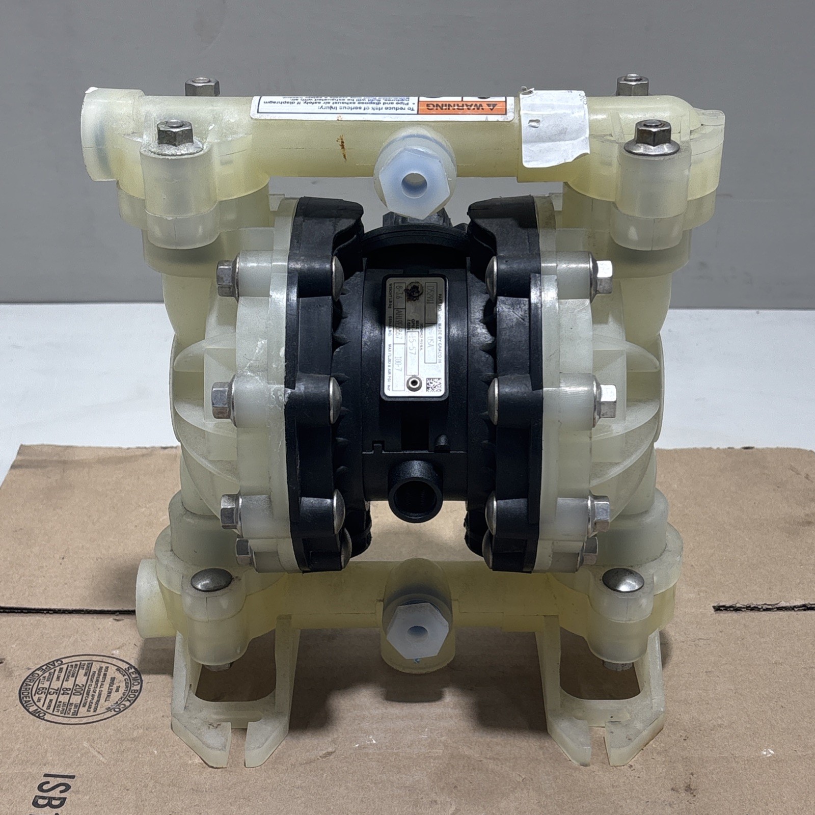 GRACO Husky 515 D52911 AODD Pump 15-57GPM 100PSI MAX PREOWNED SURPLUS + WARRANTY