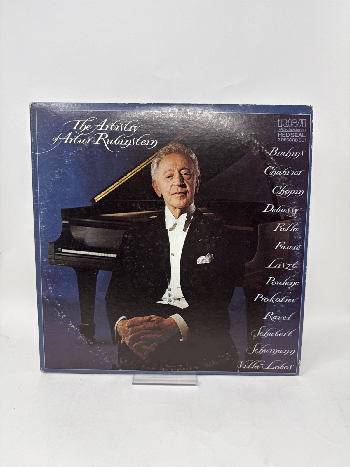 The Artistry Of Artur Rubenstein Red Seal 2 Record Set Vinyl LP VG