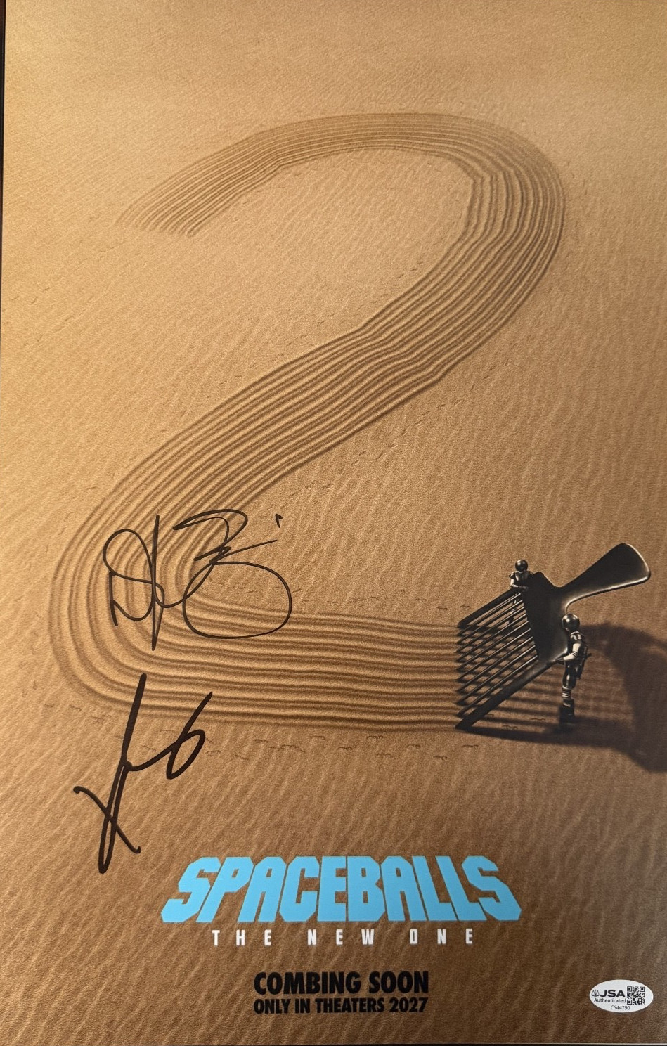 SPACEBALLS THE NEW ONE Authentic Cast Signed \