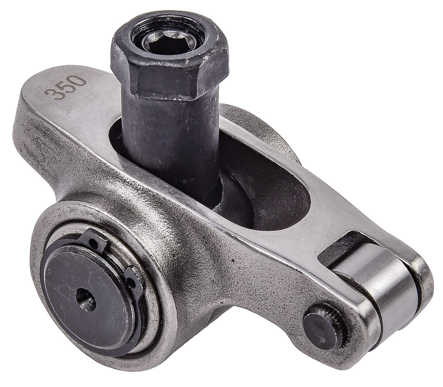 JEGS Stainless Steel Roller Rocker Arms for Small Block Chevy [1.5 Ratio, 3/8