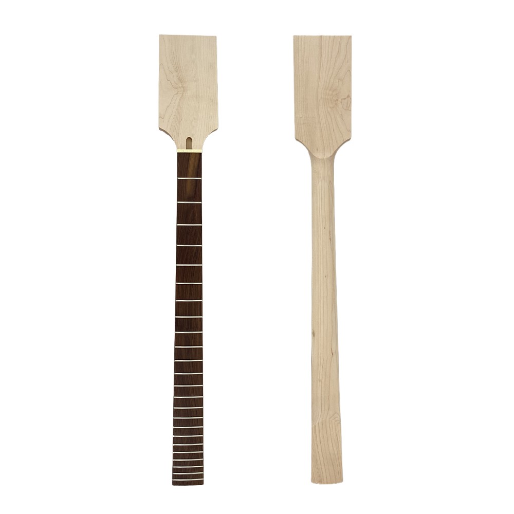 24 Fret 30 Inch Guitar Neck Maple Rosewood Fretboard Baritone  Paddle Head Neck