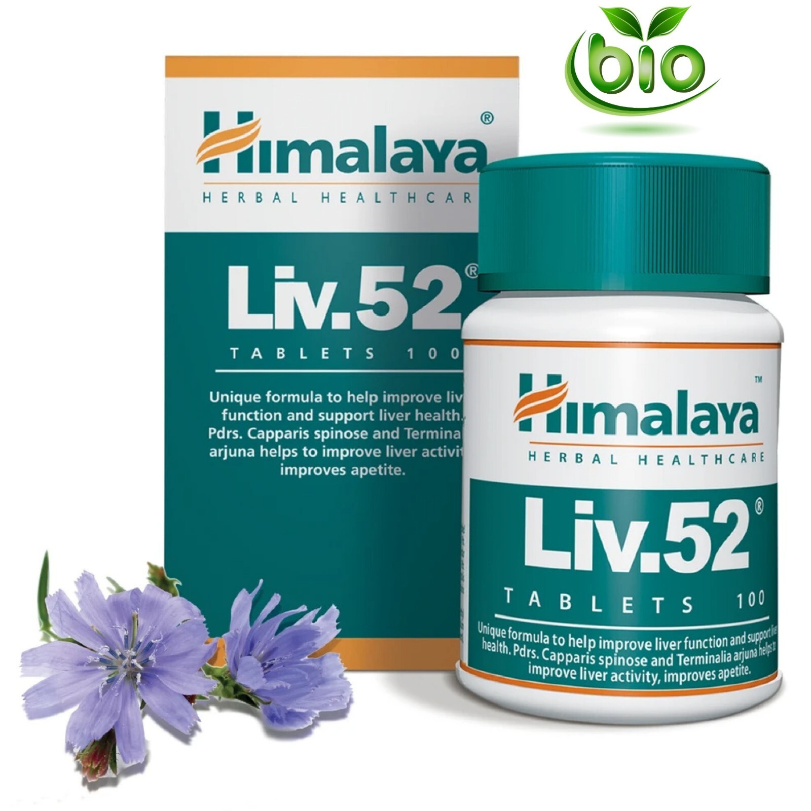 Himalaya LIV  Official USA  Organic Vegetarian Botanical 100% Herbs Pure New