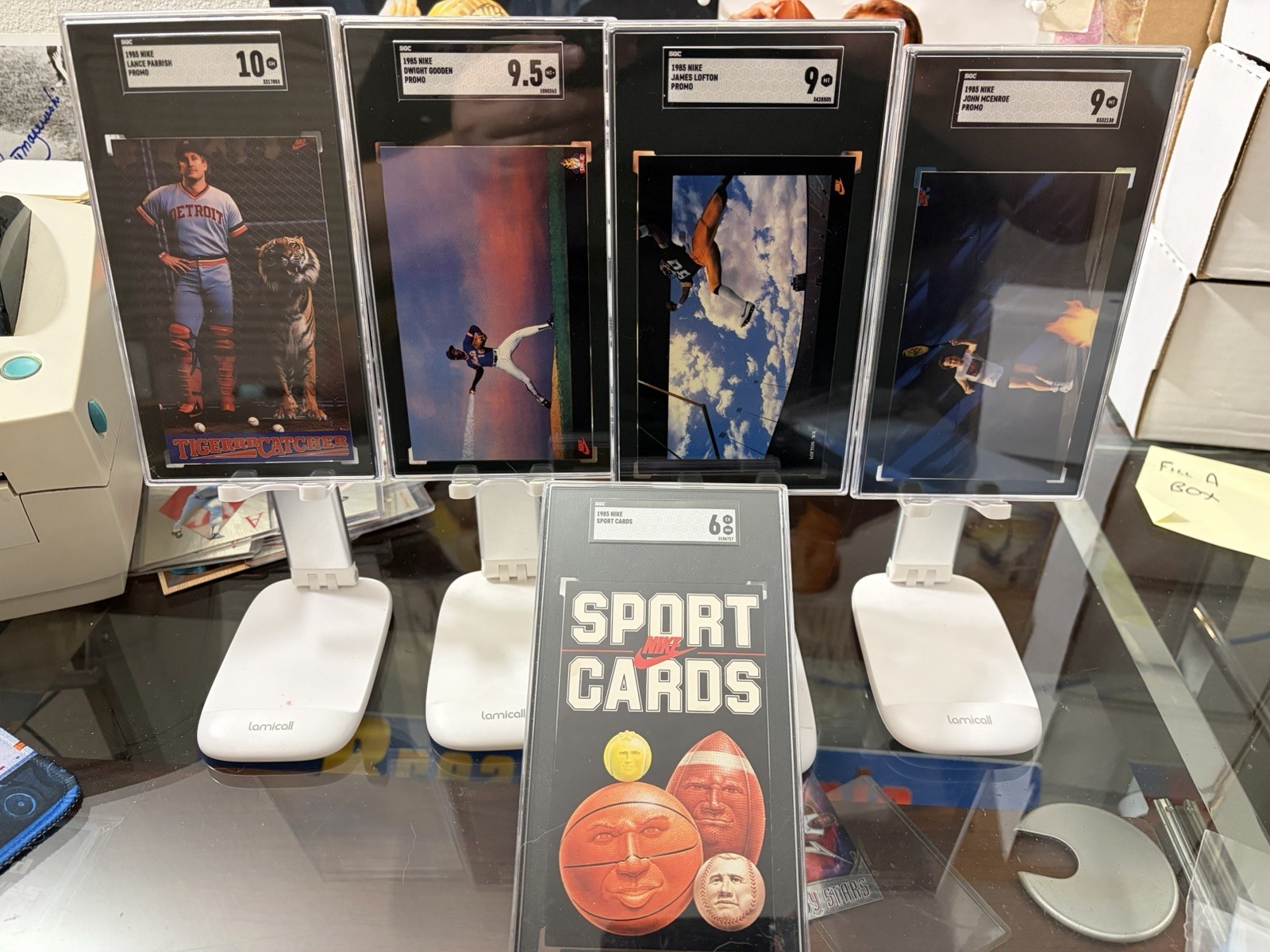 1985 NIKE HIGH GRADE SHOE PROMO SET MINUS JORDAN SSP PRICED TO SELL 1985 NIKE HIGH GRADE SHOE PROMO SET MINUS JORDAN SSP PRICED TO SELL