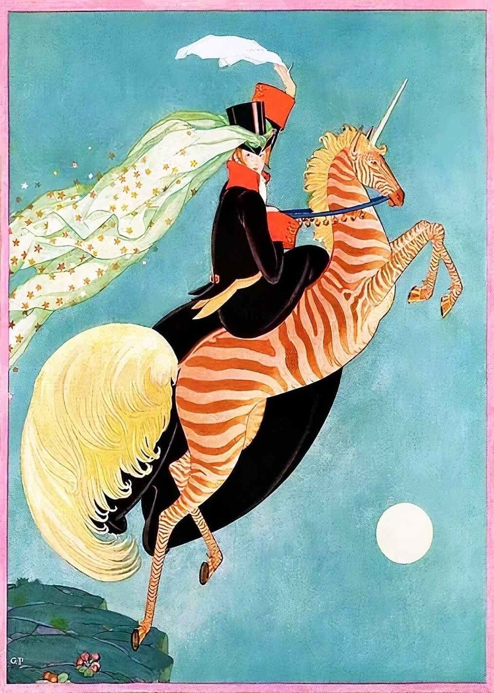 George Plank - Vogue Cover  - Art Deco Fashion Print 1927