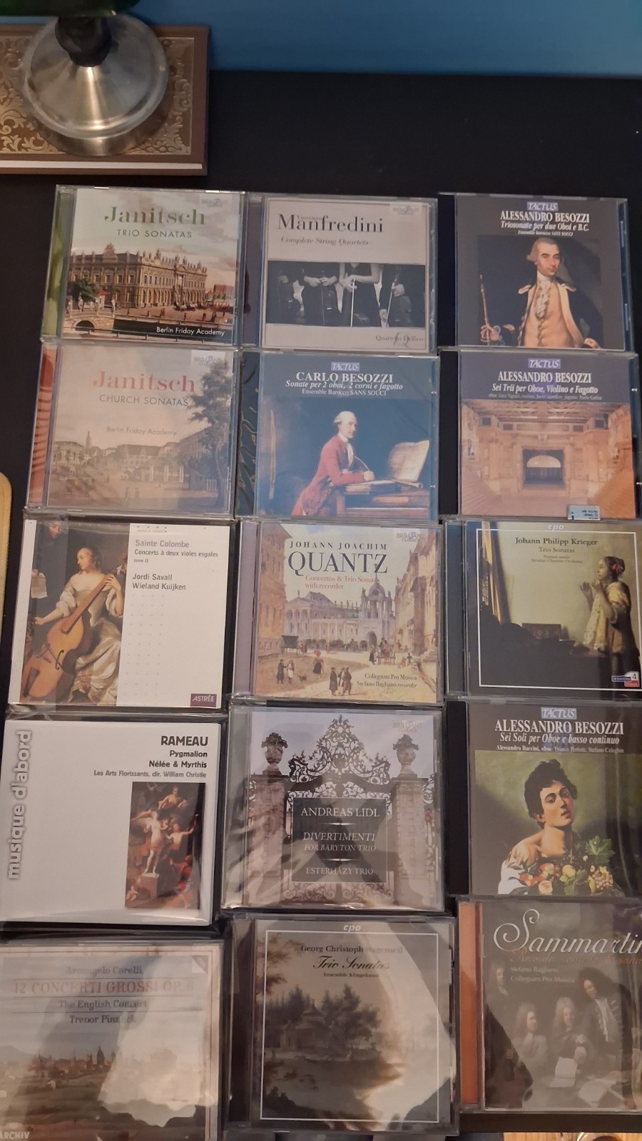 baroque classical music cd lot 15CDs some rare
