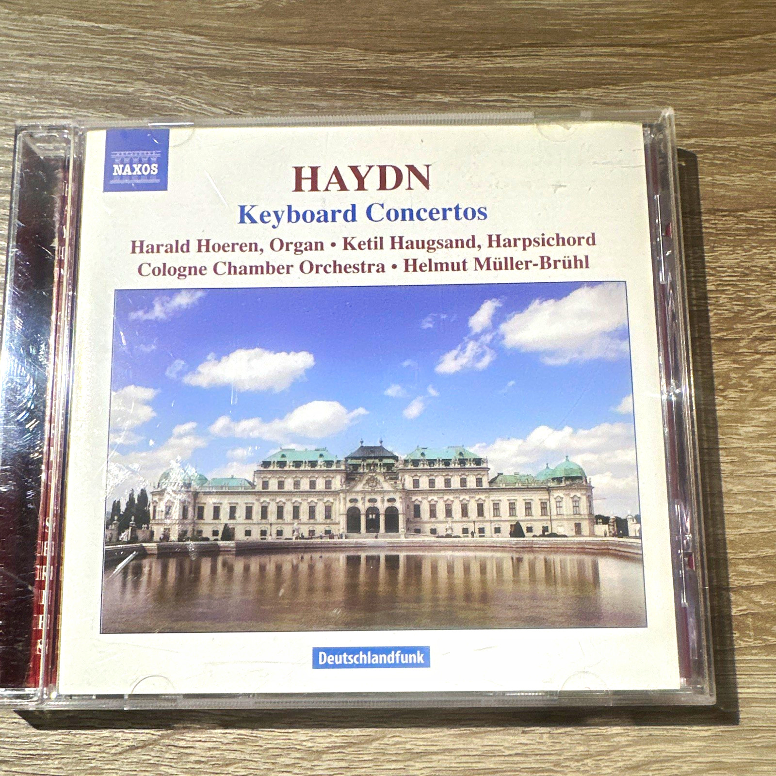 Naxos Joseph Haydn Keyboard Concertos CD Hoeren Muller-Bruhl 8.570486 2007 Naxos Joseph Haydn Keyboard Concertos CD Hoeren Muller-Bruhl 8.570486 2007