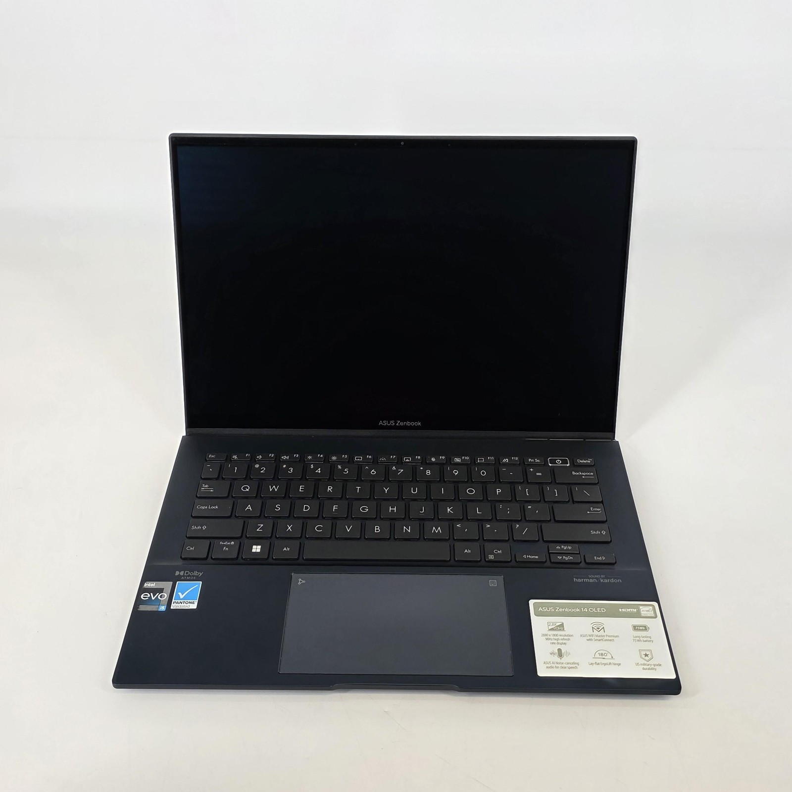 Asus Zenbook 14 Blue QHD+ TOUCH 1.9 GHz i5-1340P 16GB 512GB SSD Excellent