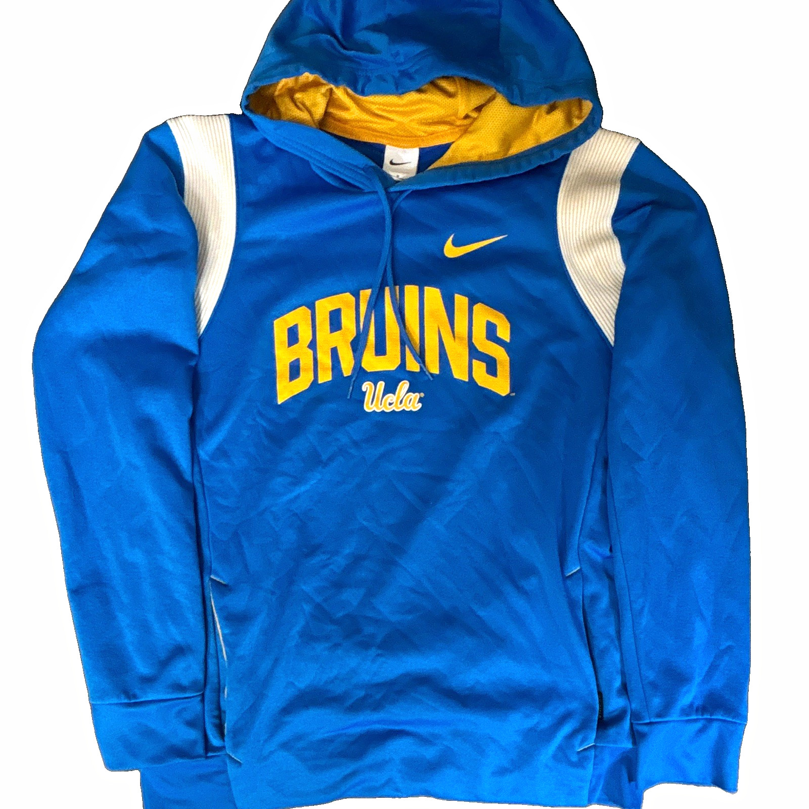 Nike UCLA Bruins Blue Yellow White Pullover Hoodie Sweatshirt Nike UCLA Bruins Blue Yellow White Pullover Hoodie Sweatshirt