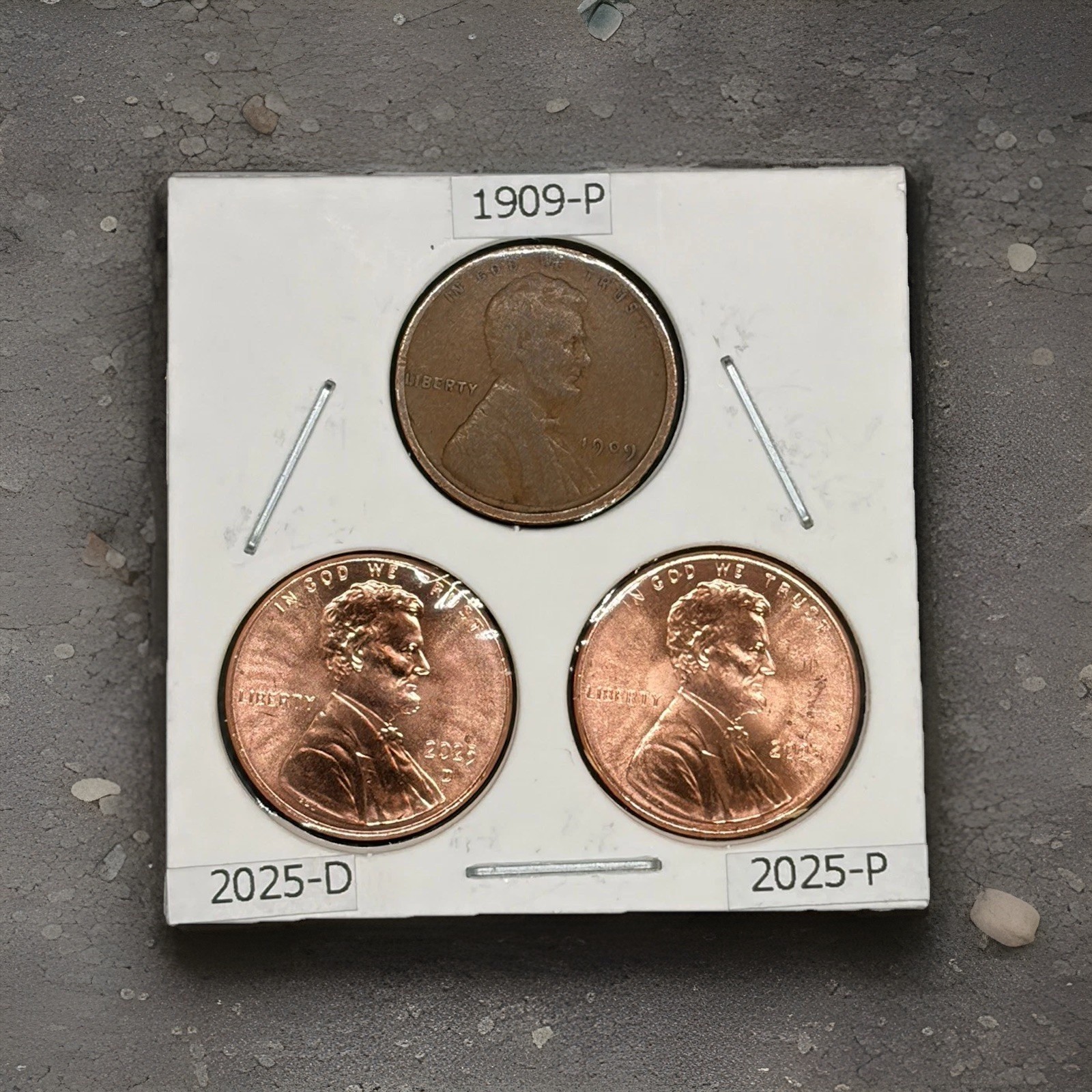 2025 P&D with 1909 Penny lot