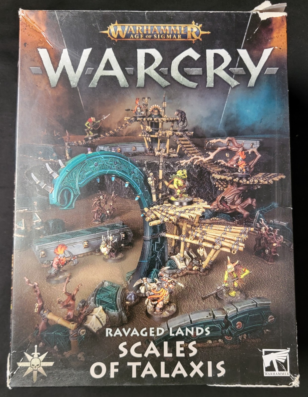 GW Warhammer Age Of Sigmar Warcry Ravaged Lands Scales of Talaxis CIB