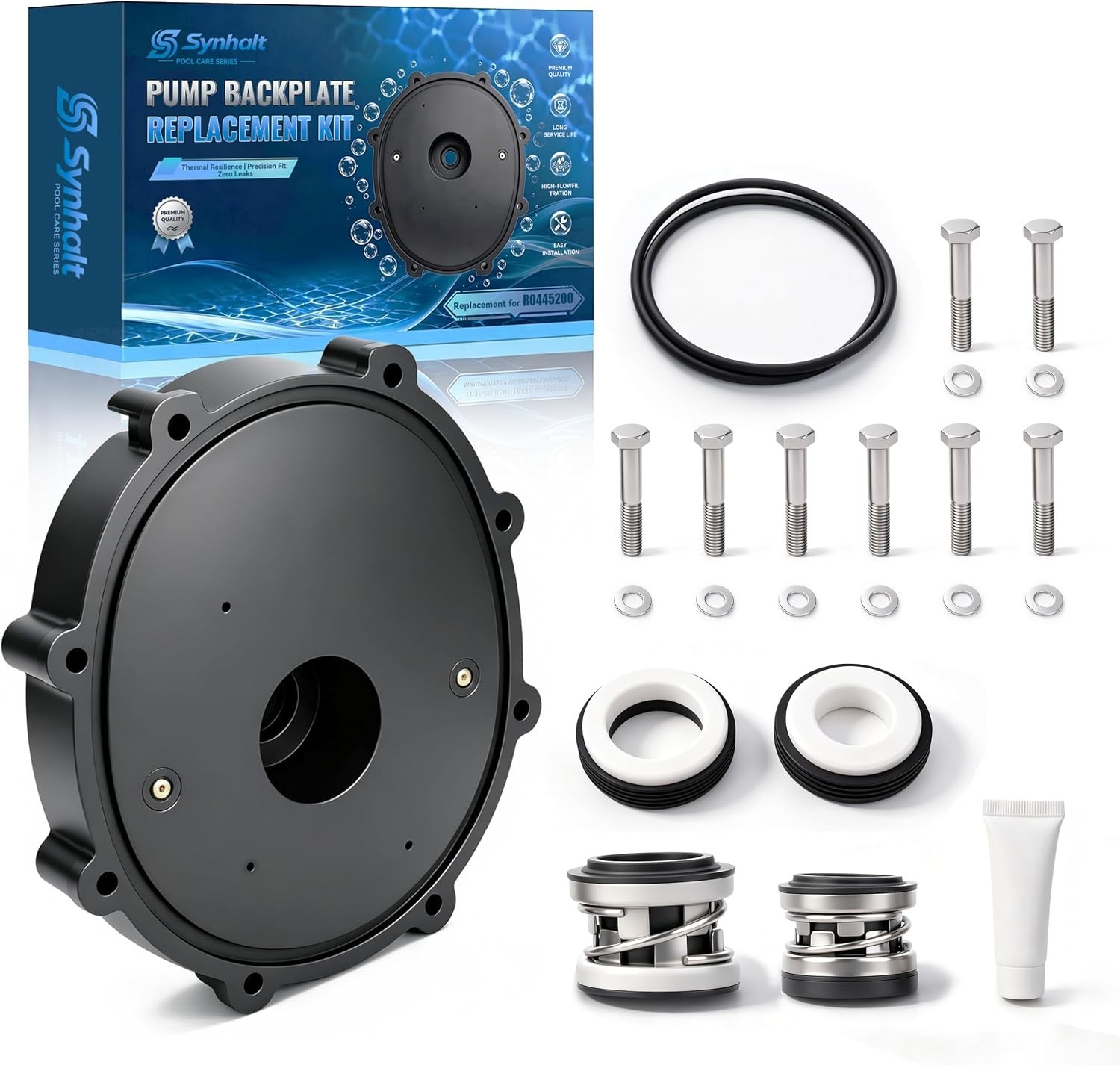R0445200 Backplate Kit for Zodiac Jandy Pool Pumps, JEP SHPF SHPM PHPF PHPM