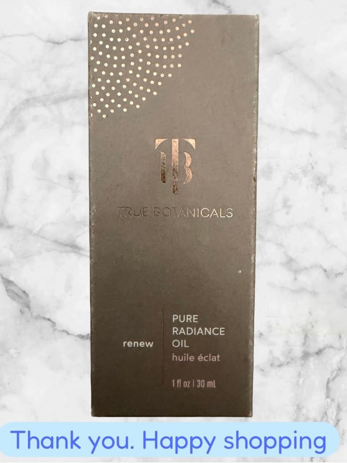 True Botanicals RENEW Pure Radiance Face Oil - 1 Oz BRAND NEW SHIPPING