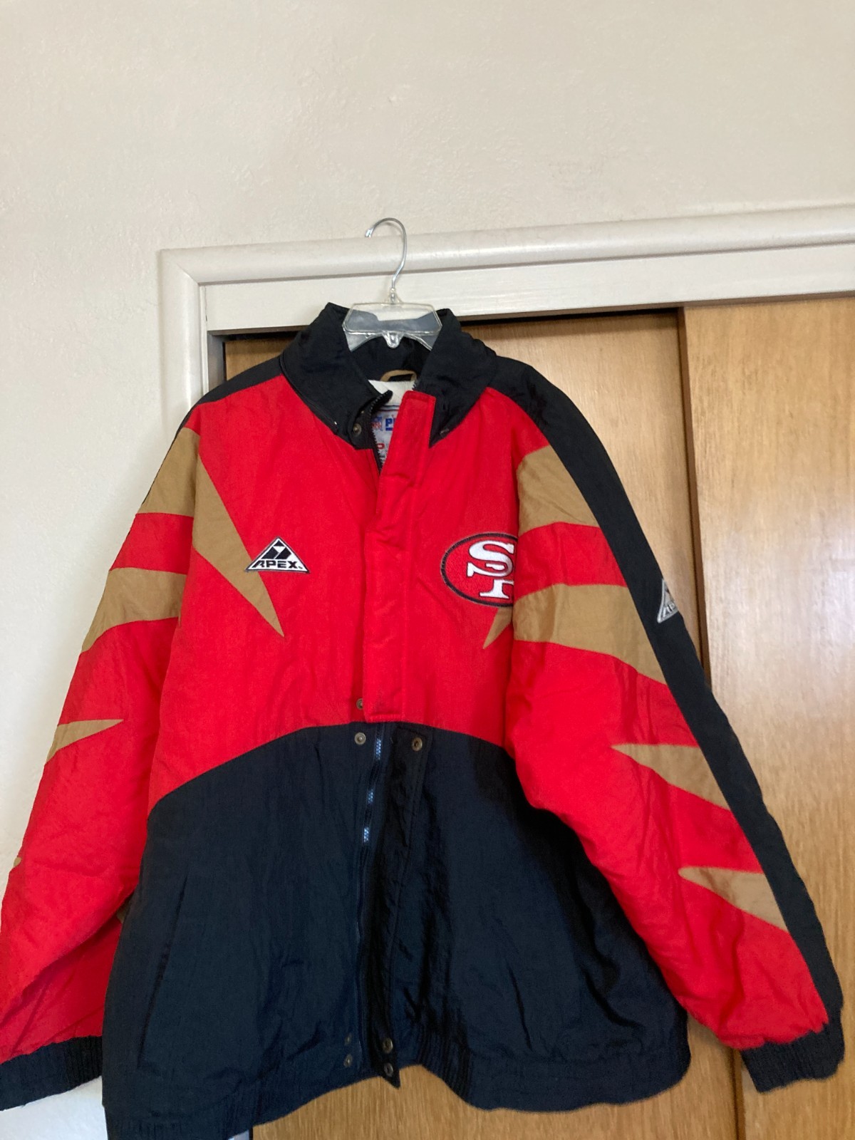 Vintage San Francisco 49ers Authentic Pro Line Apex Jacket Size XL NFL Football