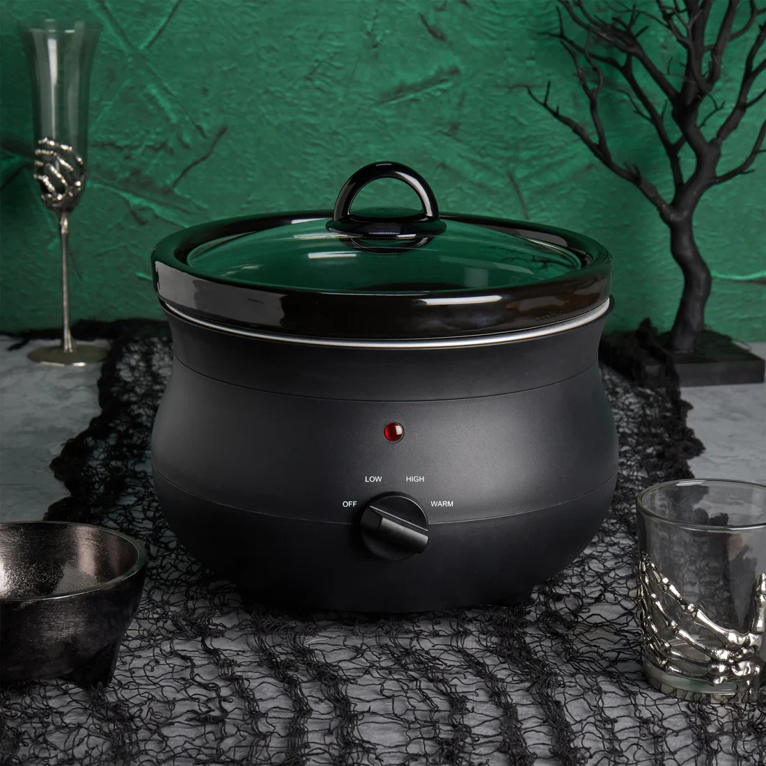 Smith and Clark 5 Quart Cauldron Slow Cooker Crock Pot Viral *IN HAND FAST SHIP*