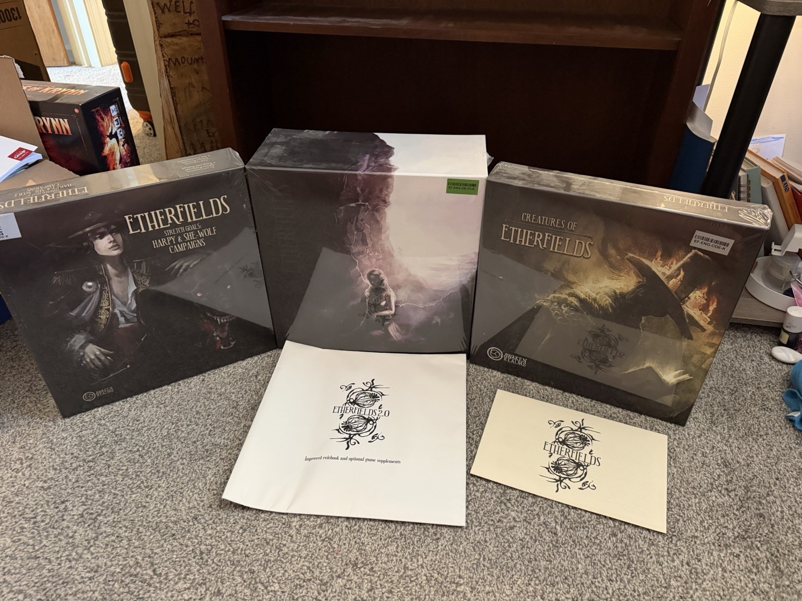 Etherfields Board Game + Stretch Goals, Monsters & Expansion Campaign