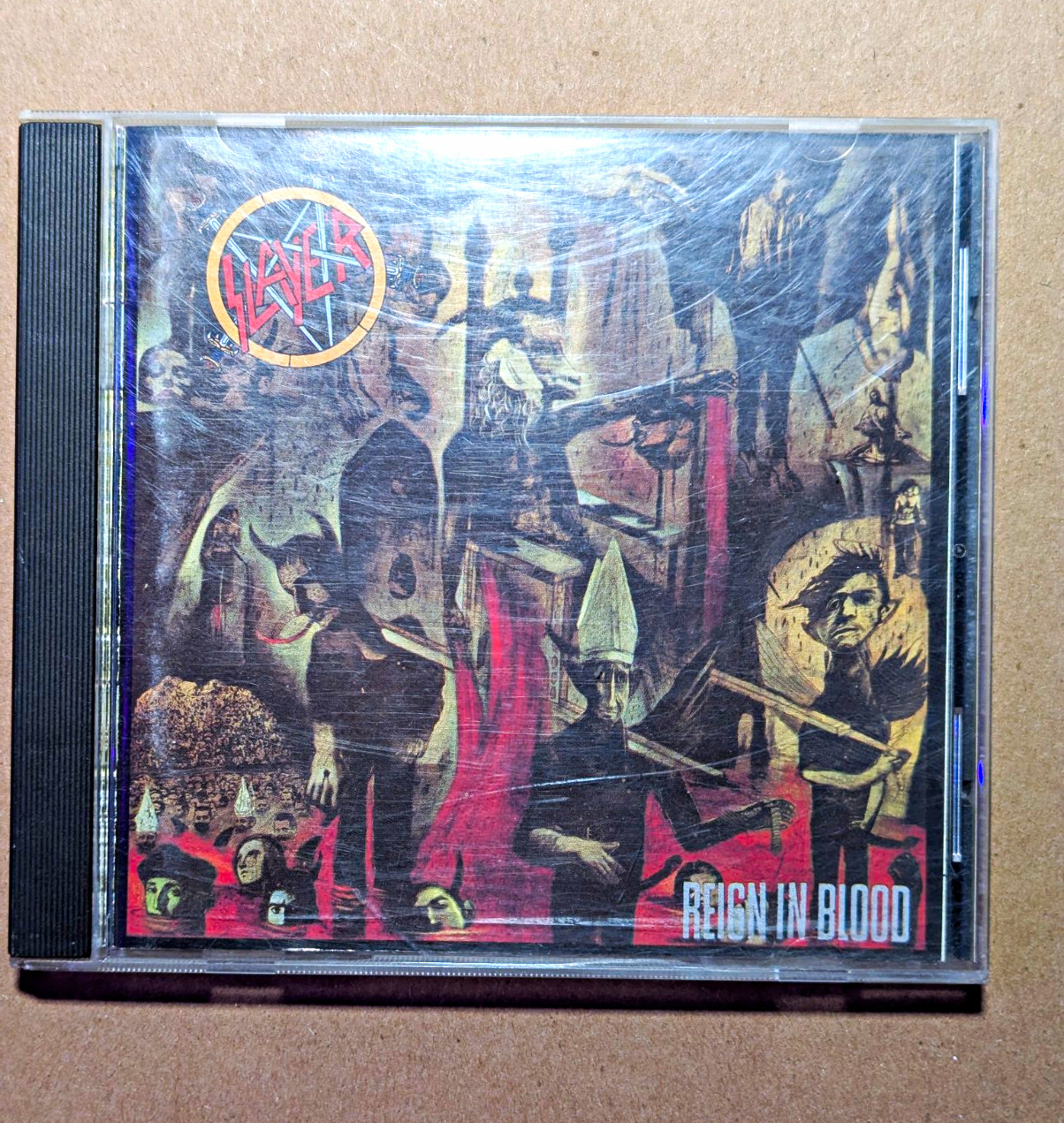 Slayer Reign in Blood (CD, 1986) Def Jam 9 24131-2 Jewel Case