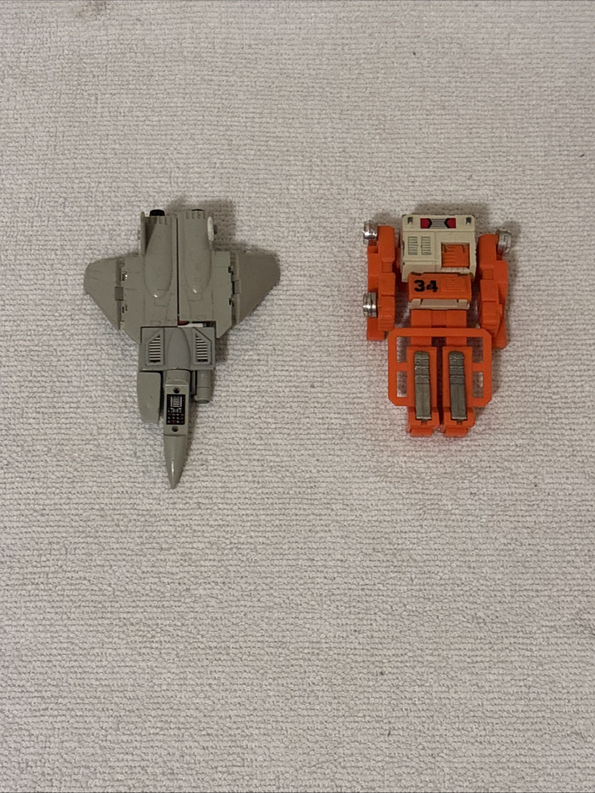 1983 & 1984 Go-Bots Leader 1 Jet & Spoons MR 34 Action Figure Lot 1983 & 1984 Go-Bots Leader 1 Jet & Spoons MR 34 Action Figure Lot