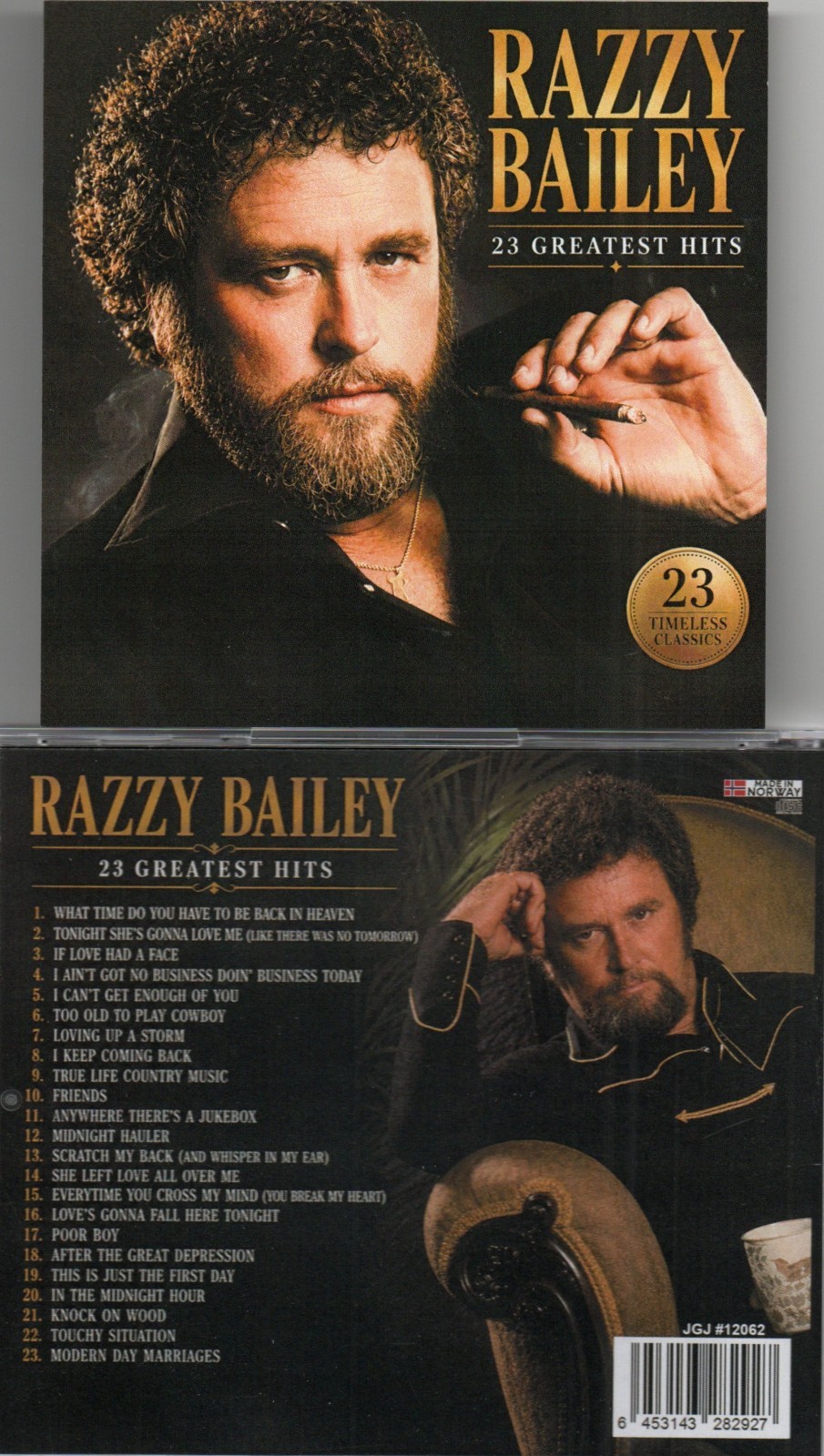 RAZZY BAILEY 23 GREATEST HITS-NEW IMPORT CD