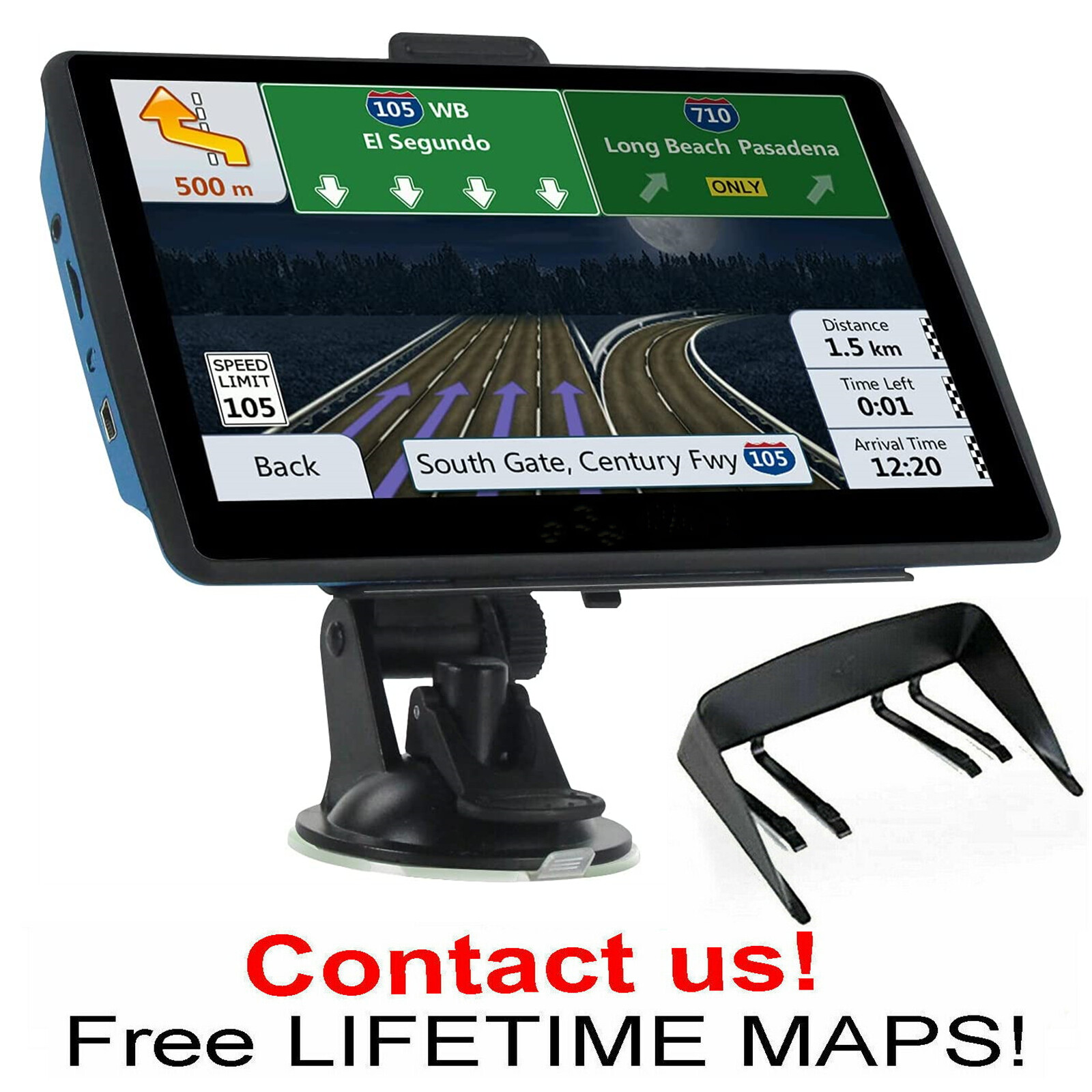 7 Inch Car Truck GPS Navigation 8G 256M Touch Screen Navigator Canada Mexico US 7 Inch Car Truck GPS Navigation 8G 256M Touch Screen Navigator Canada Mexico US