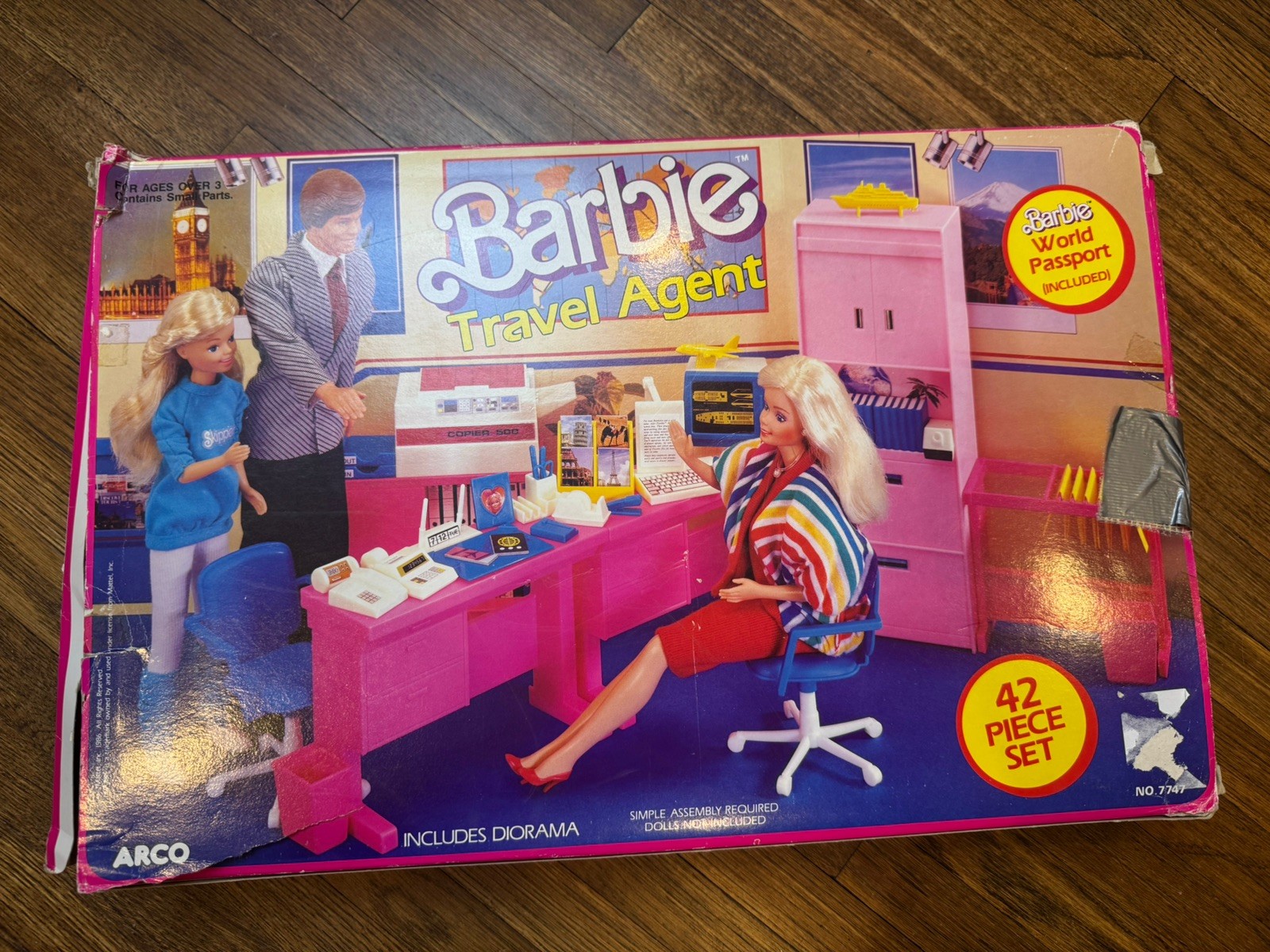 1986 Arco Barbie Travel Agent Playset- NEW IN BOX 1986 Arco Barbie Travel Agent Playset- NEW IN BOX