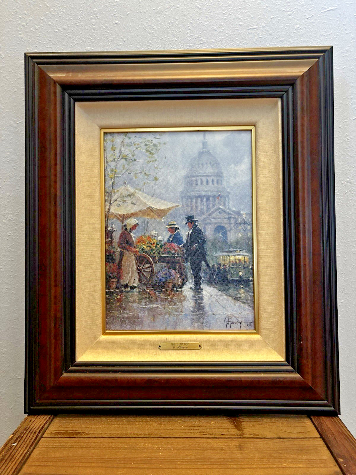 G Harvey The Senator Limited Edition Master graphics On Canvas 78/1500 w COA G Harvey The Senator Limited Edition Master graphics On Canvas 78/1500 w COA