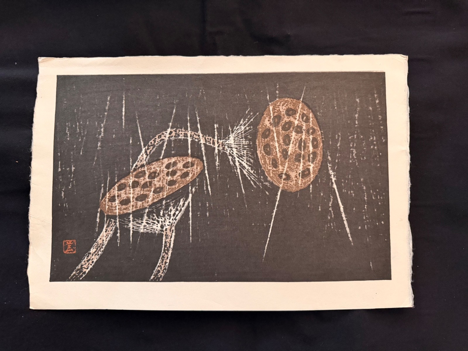 Kaoru Kawano Woodblock Print - \