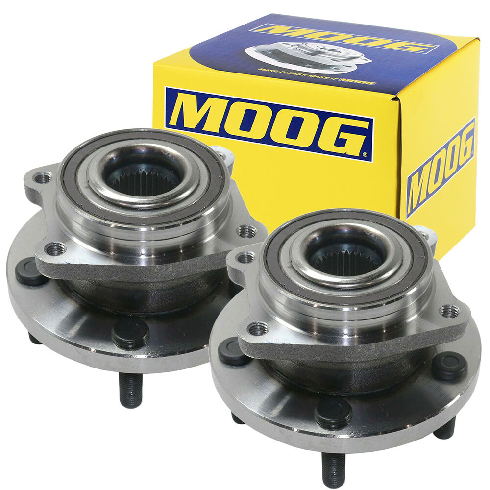 MOOG 513263 Front Wheel Bearing Hubs w/ ABS For 07-14 Chrysler 200 Sebring Dodge