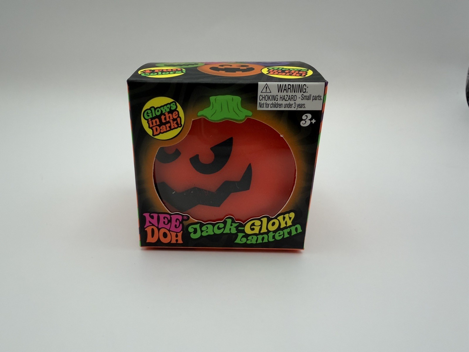 Authentic Needoh RARE Jack-O-Glow Lantern Glow-in-the-Dark Pink 💗NEW Schylling Authentic Needoh RARE Jack-O-Glow Lantern Glow-in-the-Dark Pink 💗NEW Schylling