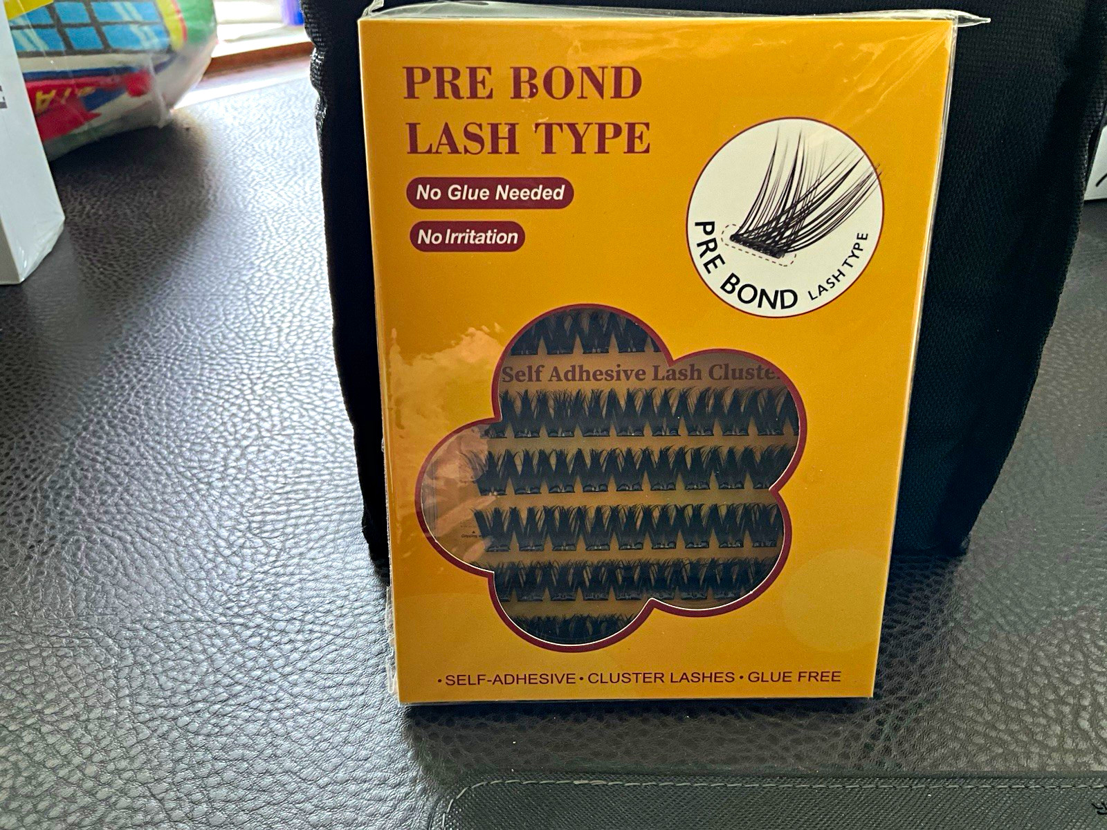 Pre Bond Lash Type Self-Adhesive Glue-Free Lash Clusters Black Natural MJ10-02 Pre Bond Lash Type Self-Adhesive Glue-Free Lash Clusters Black Natural MJ10-02