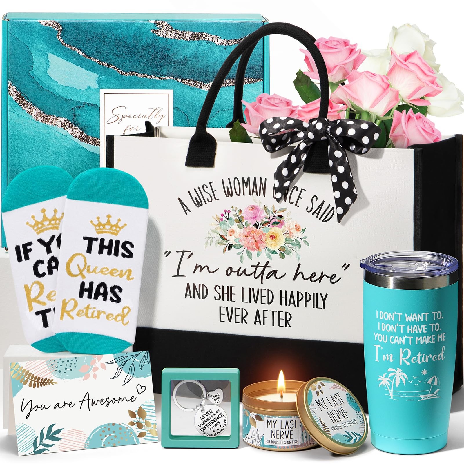 Retirement Gifts for Women 2026, Best Cool Retirement Gifts for Coworker Teacher
