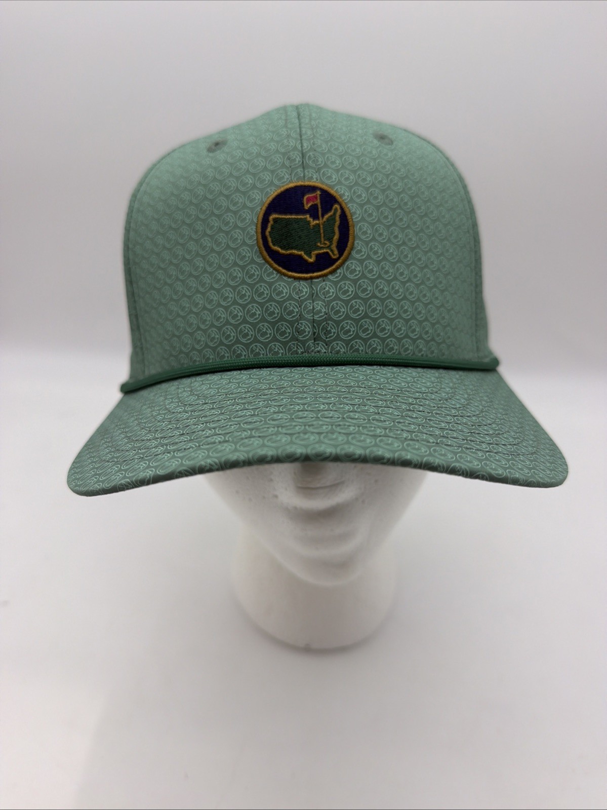 Masters Golf Hat Berckmans Place Logo Sage Green Rope New NWT Masters Golf Hat Berckmans Place Logo Sage Green Rope New NWT