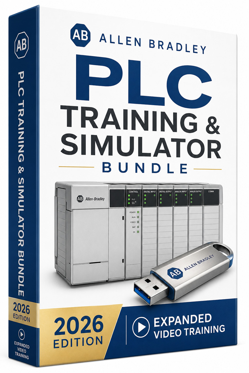 PLC VIDEO TRAINING COURSE | TRAINER SIMULATOR | 2026 EDITION | LINK