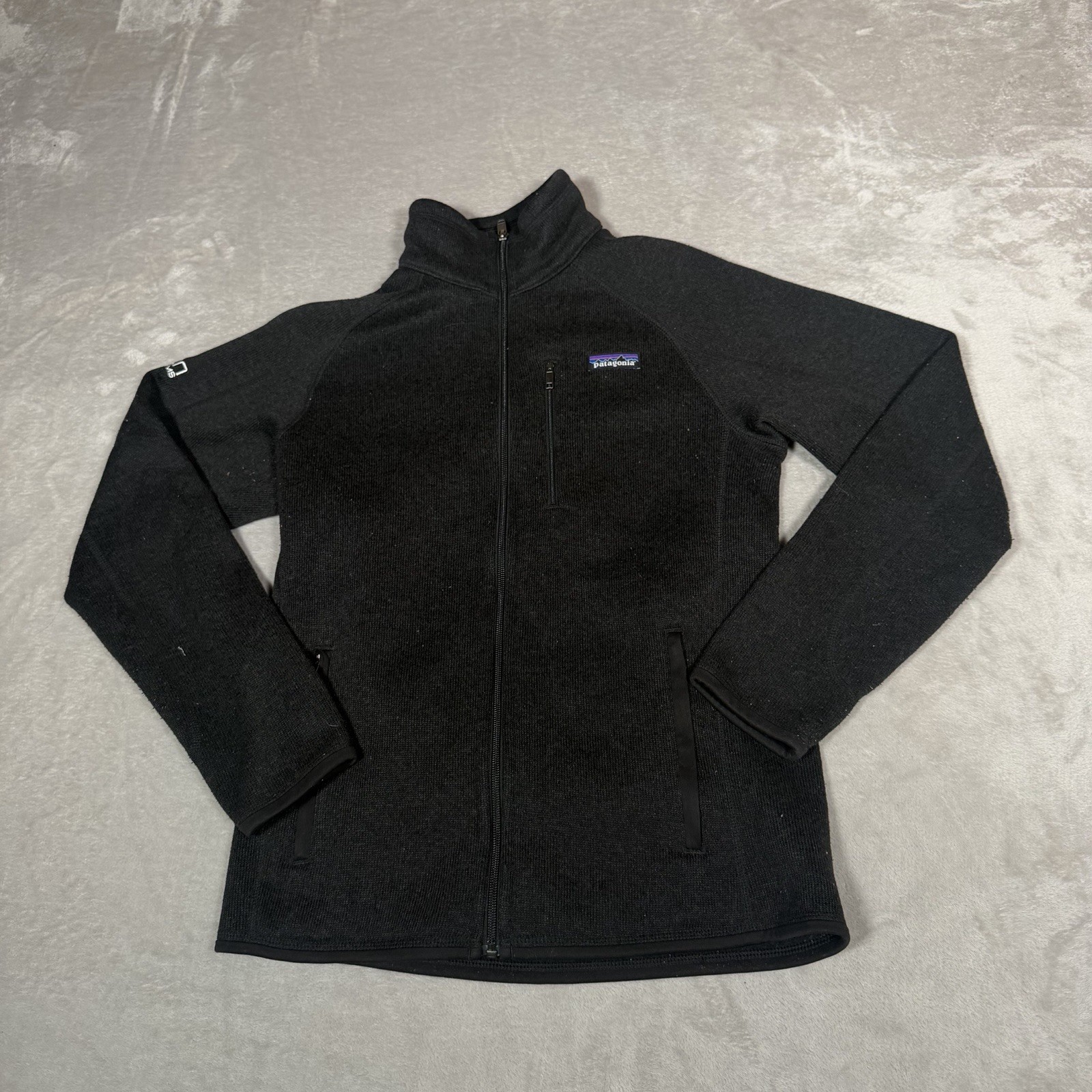 Patagonia Better Sweater Mens Small Black Full Zip Fleece Jacket Outdoors