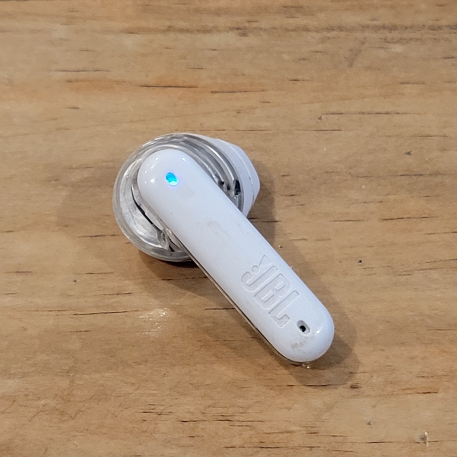 JBL Tune Flex True Wireless Replacement OEM RIGHT EARBUD ONLY Clear White