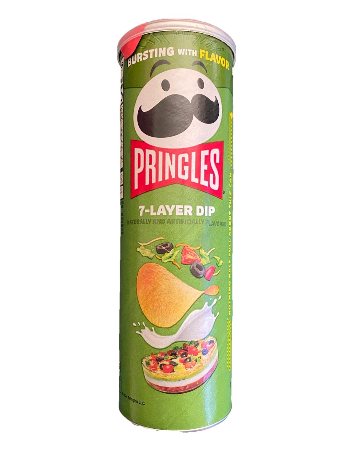 NEW RELEASE PRINGLES 7-LAYER DIP FLAVOR POTATO CRISPS CHIPS 5.5 OZ (158g) CAN NEW RELEASE PRINGLES 7-LAYER DIP FLAVOR POTATO CRISPS CHIPS 5.5 OZ (158g) CAN