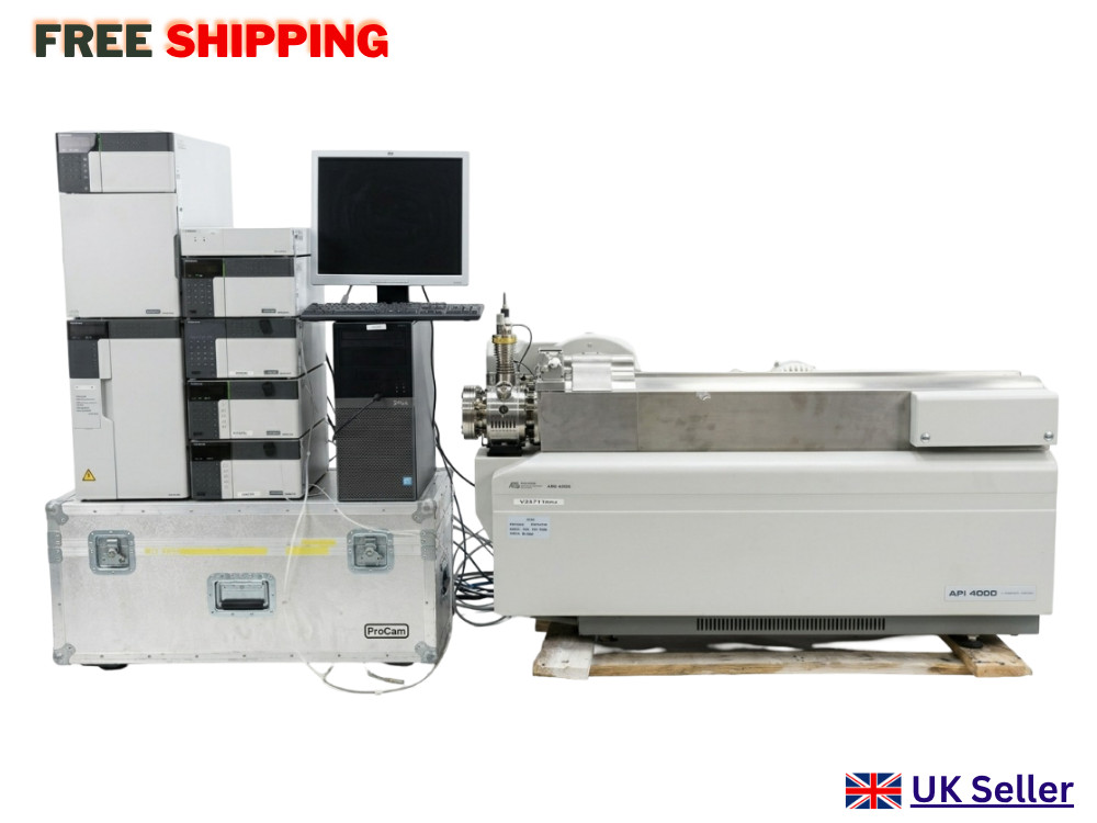 AB Sciex API 4000 Mass Spectrometer APCI Probe Turbo V Source PC & Software