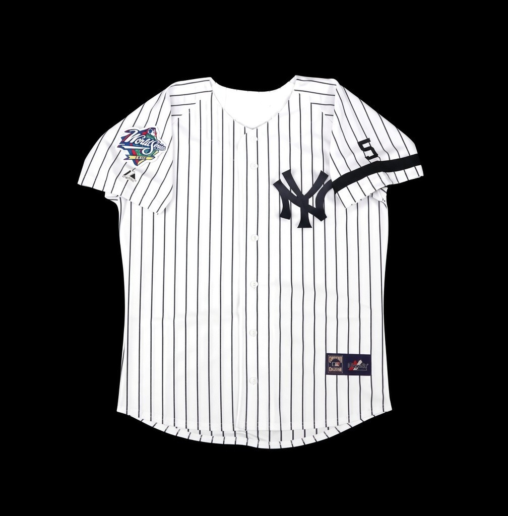 Derek Jeter 1999 New York Yankees Cooperstow Baseball Jersey Printed Gift Remake