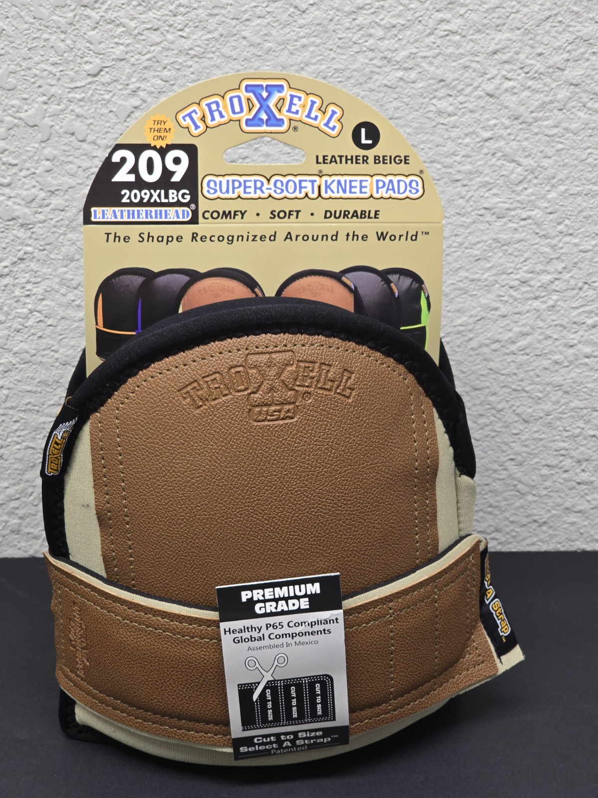 Troxell VINTAGE Supersoft Leatherhead M/L/XL Kneepads Premium/Free Fast Shipping