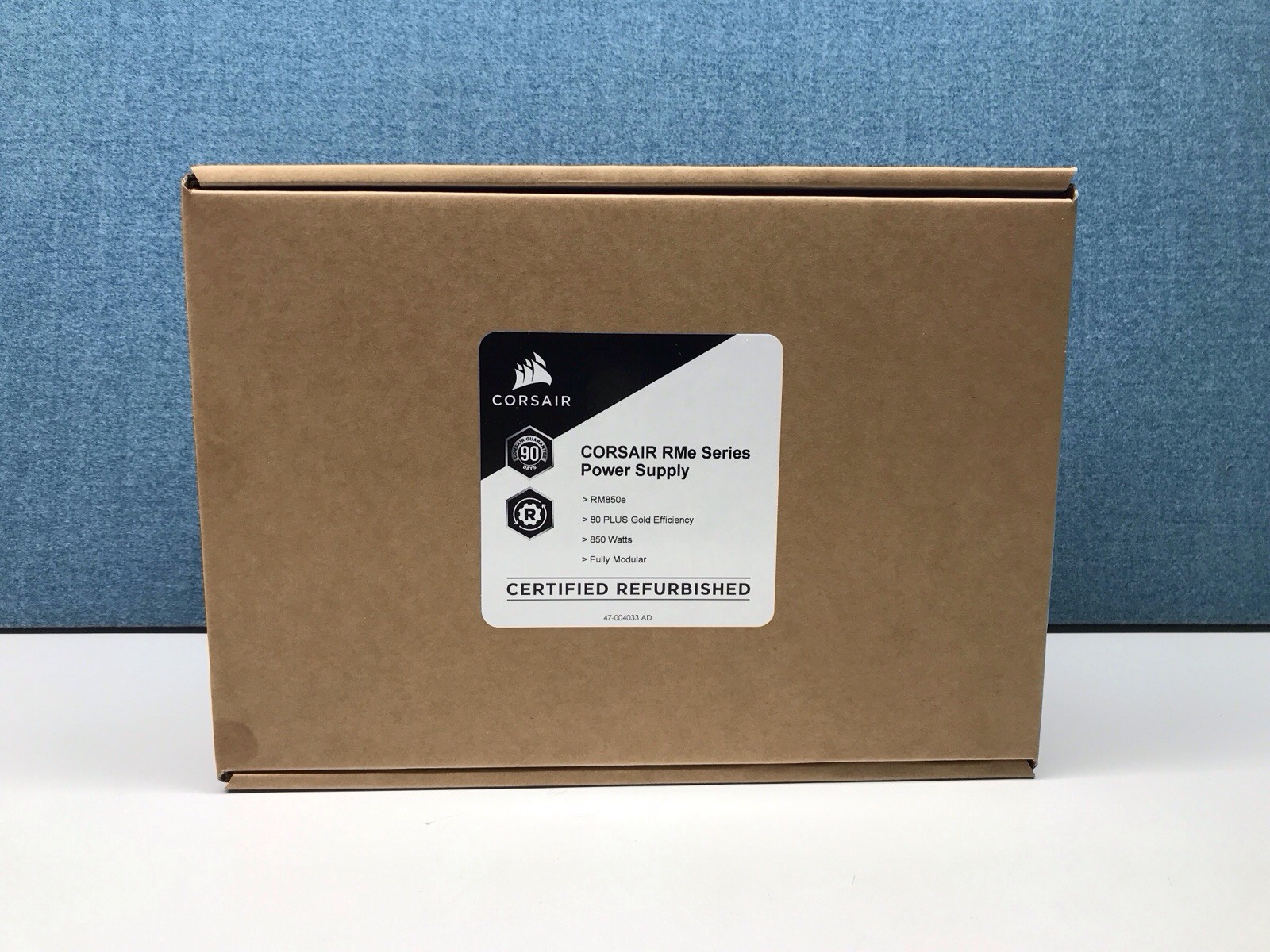CORSAIR RMe Series RM850e 80 PLUS Gold Fully Modular, OEM Certified Refurbished